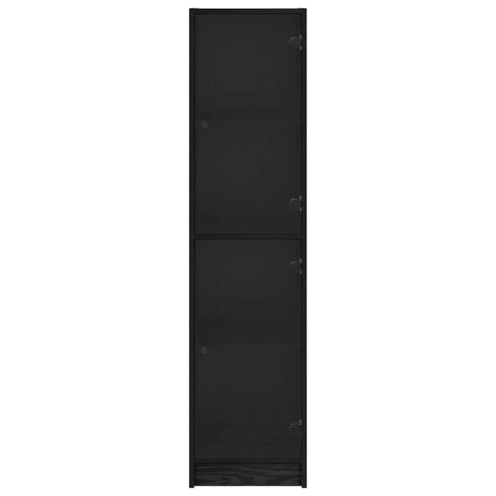 Highboard Sort eg 35 x 37 x 142 cm Konstrueret træ