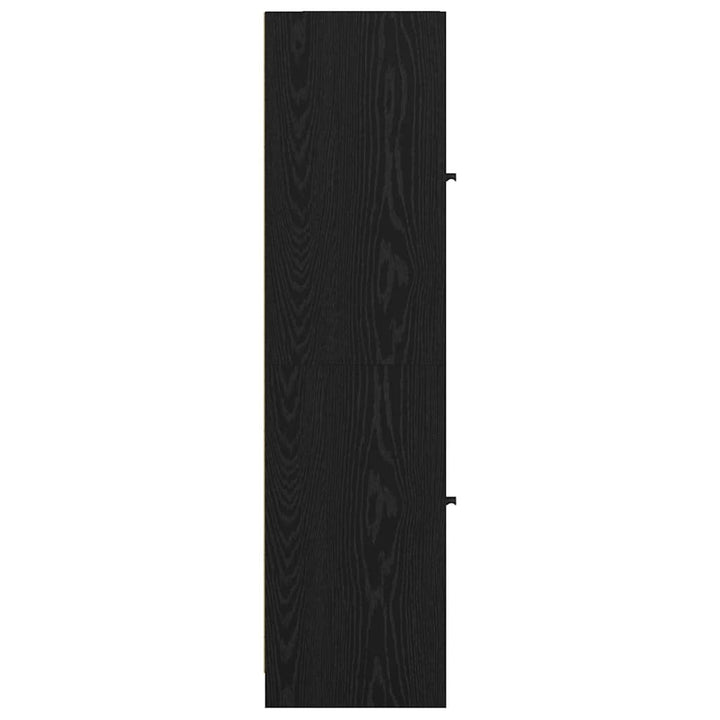 Highboard Sort eg 35 x 37 x 142 cm Konstrueret træ