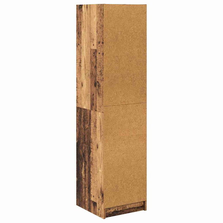 Highboard Gammelt træ 35 x 37 x 142 cm Konstrueret træ