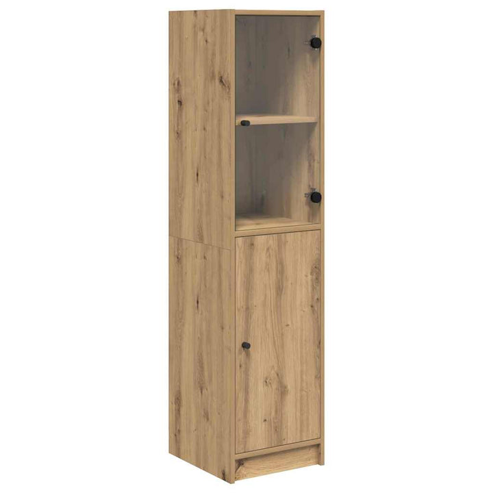 Highboard Artisan Egetræ 35 x 37 x 142 cm Konstrueret træ