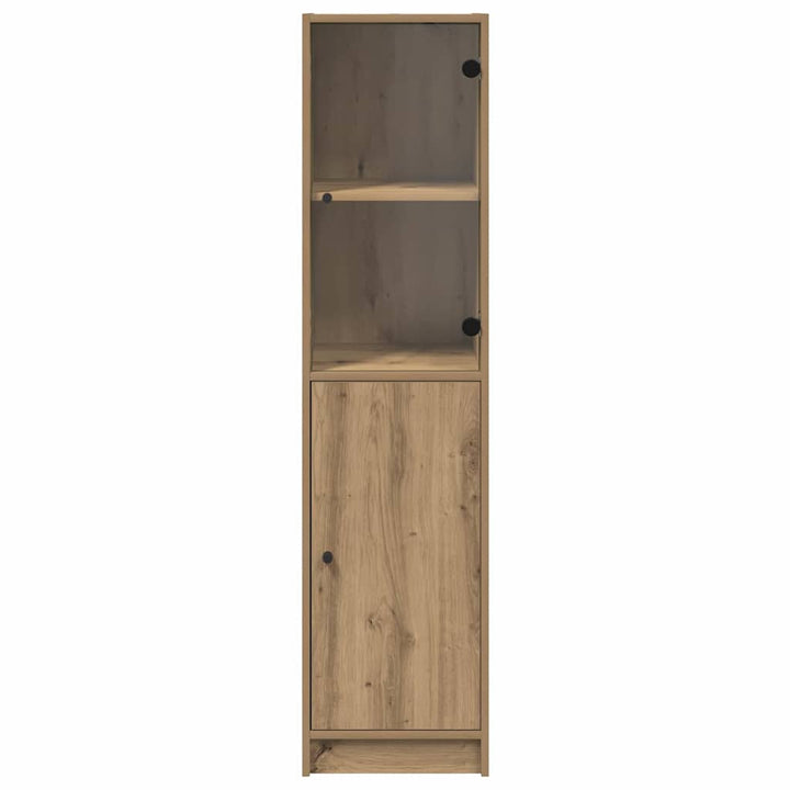 Highboard Artisan Egetræ 35 x 37 x 142 cm Konstrueret træ
