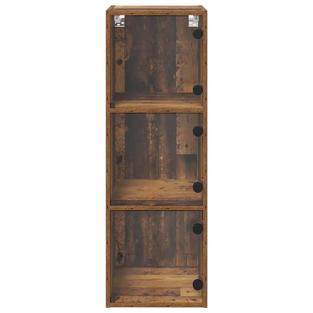 Vægskab Gammelt træ 35 x 37 x 102 cm Konstrueret træ