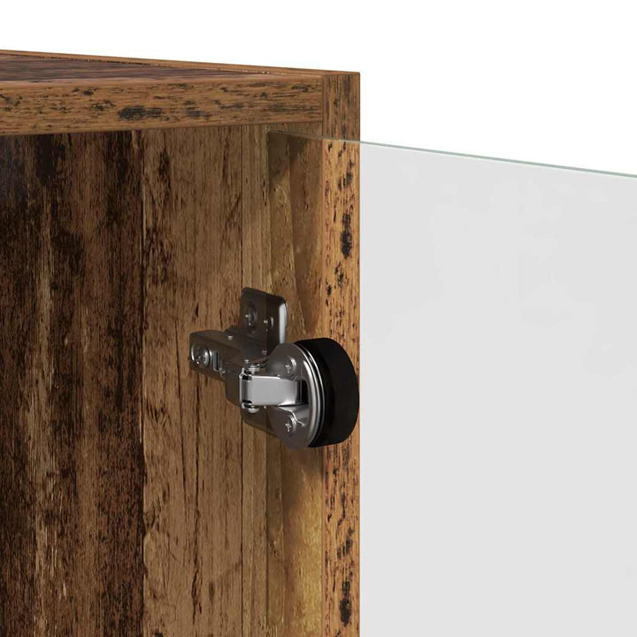 Vægskab 68 x 37 x 68,5 cm Konstrueret træ Gammelt træ