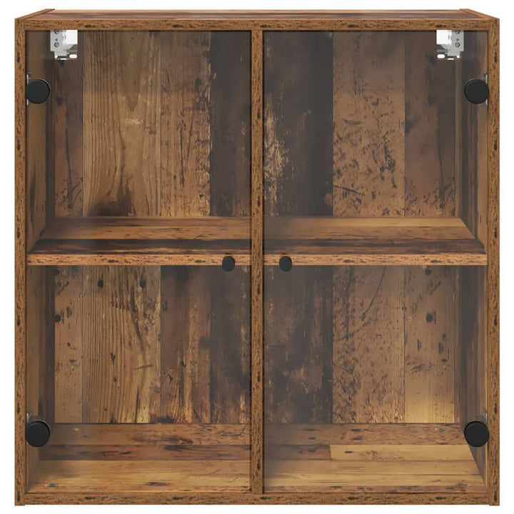 Vægskab 68 x 37 x 68,5 cm Konstrueret træ Gammelt træ