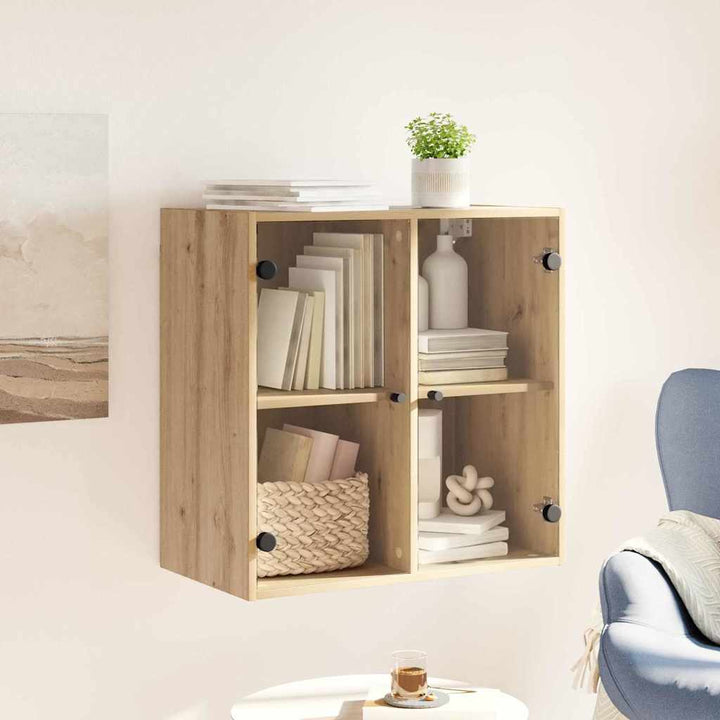 Vægskab Artisan Egetræ 68 x 37 x 68,5 cm Konstrueret træ