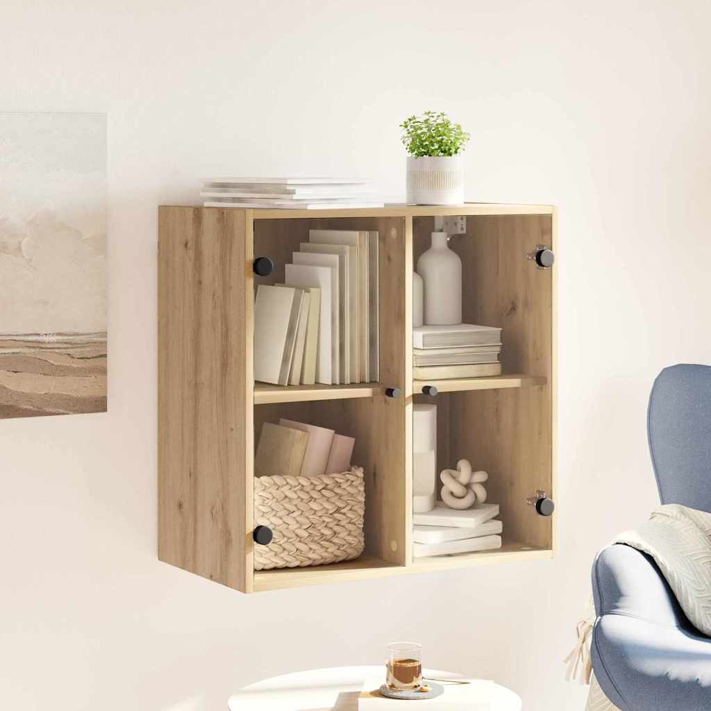 Vægskab 68 x 37 x 68,5 cm Konstrueret træ Artisan Egetræ