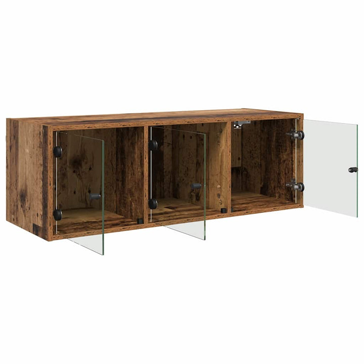 Vægskab Gammelt træ 102 x 37 x 35 cm Konstrueret træ