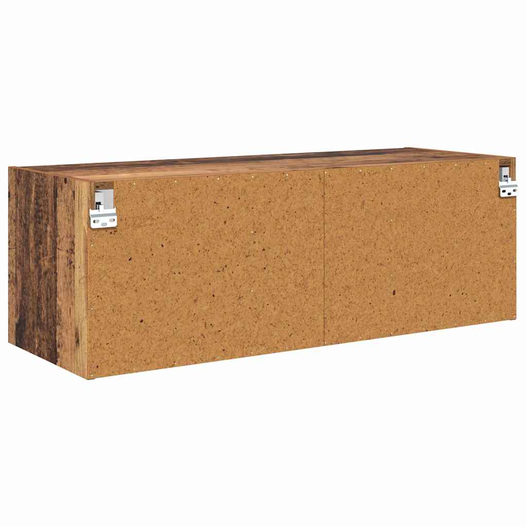 Vægskab Gammelt træ 102 x 37 x 35 cm Konstrueret træ