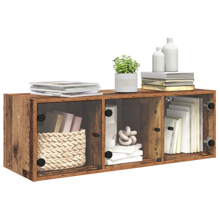 Vægskab Gammelt træ 102 x 37 x 35 cm Konstrueret træ