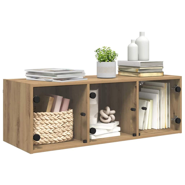 Vægskab Artisan Egetræ 102 x 37 x 35 cm Konstrueret træ