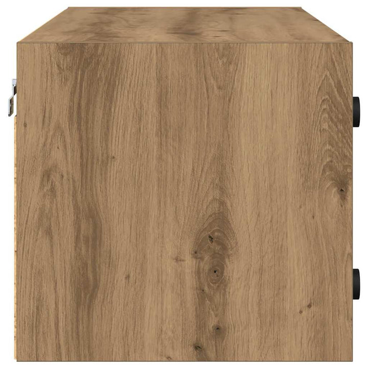 Vægskab Artisan Egetræ 102 x 37 x 35 cm Konstrueret træ