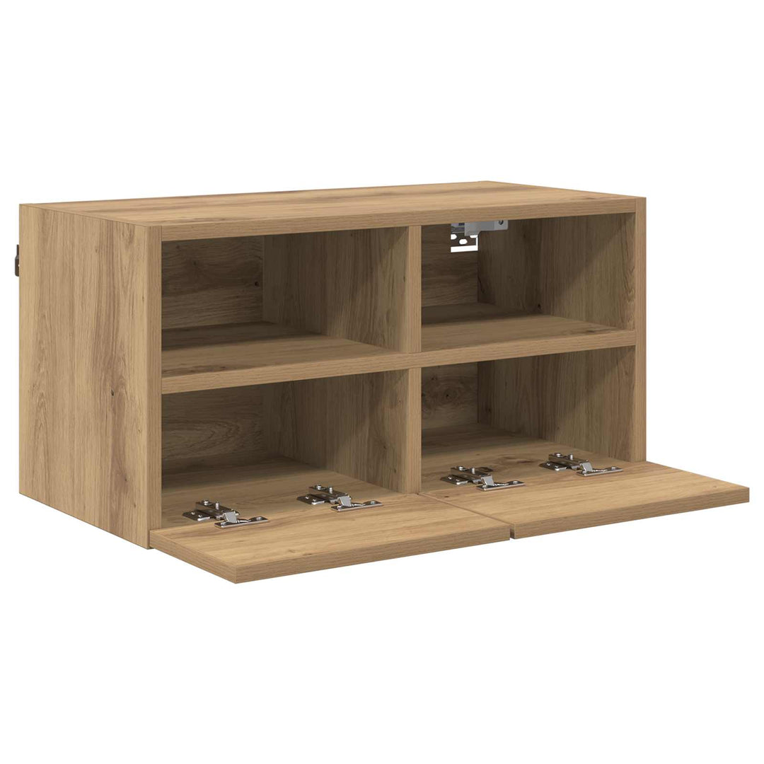 TV vægskab 60 x 30 x 30 cm Artisan Egetræ Konstrueret træ
