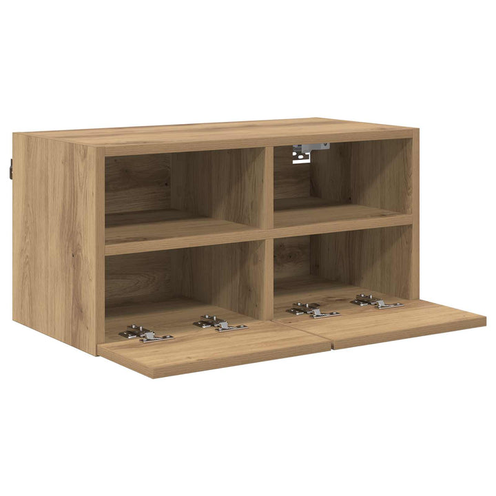 TV vægskab 60 x 30 x 30 cm Artisan Egetræ Konstrueret træ