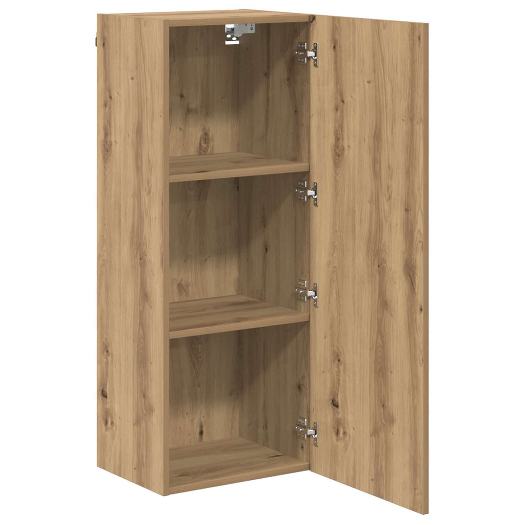 TV vægskab Artisan Egetræ 40,5 x 30 x 102 cm Konstrueret træ