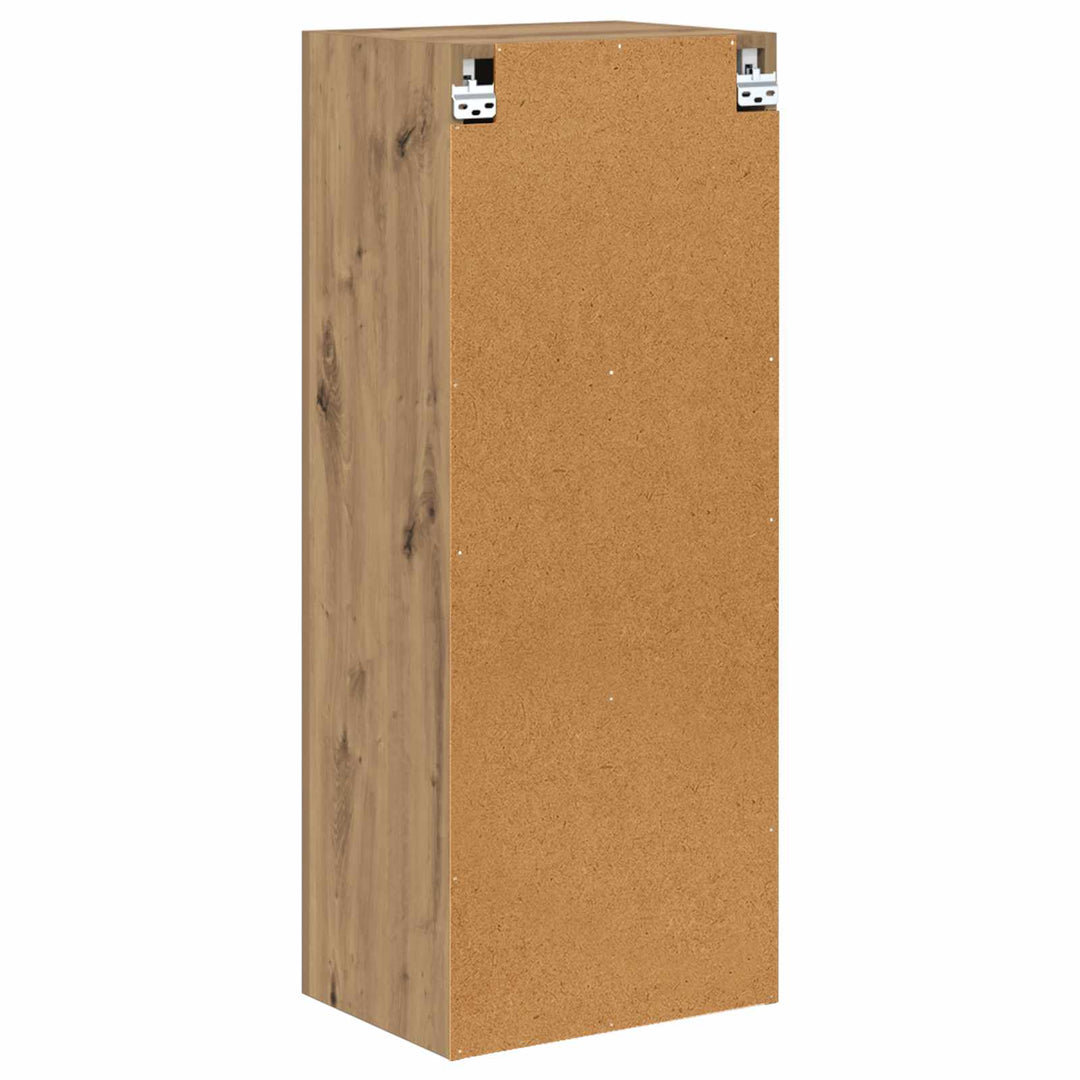 TV vægskab Artisan Egetræ 40,5 x 30 x 102 cm Konstrueret træ