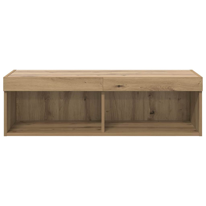 TV vægskab Artisan Egetræ 100 x 30 x 30 cm Konstrueret træ
