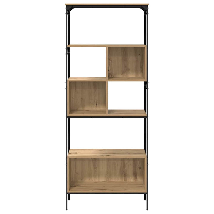 Bogreol Artisan Egetræ 76 x 33 x 188,5 cm Konstrueret træ