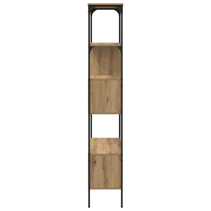 Bogreol Artisan Egetræ 76 x 33 x 188,5 cm Konstrueret træ