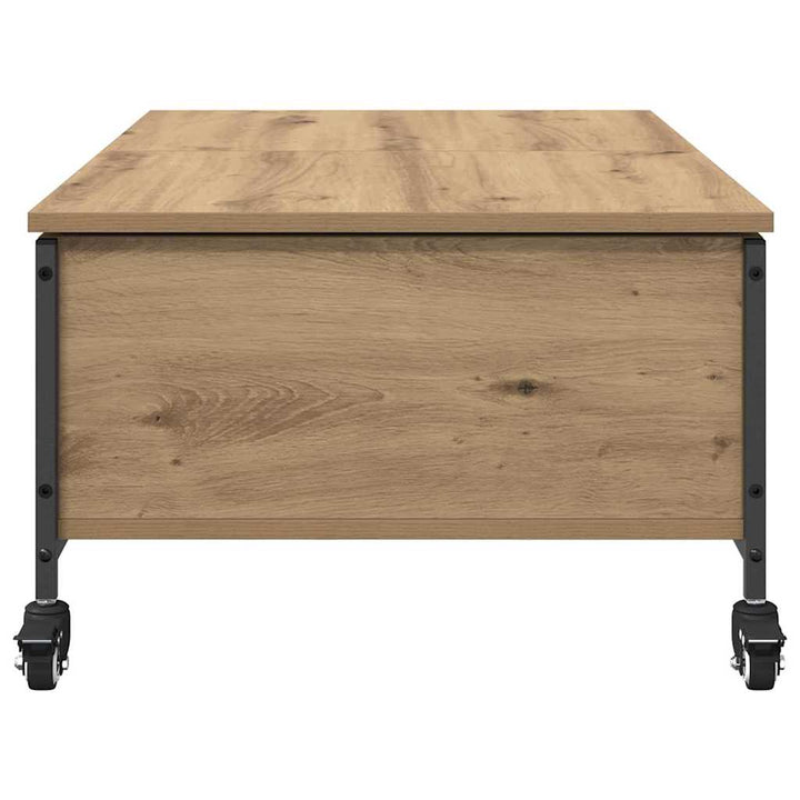 Sofabord Artisan Egetræ 91 x 55 x 32 cm Konstrueret træ