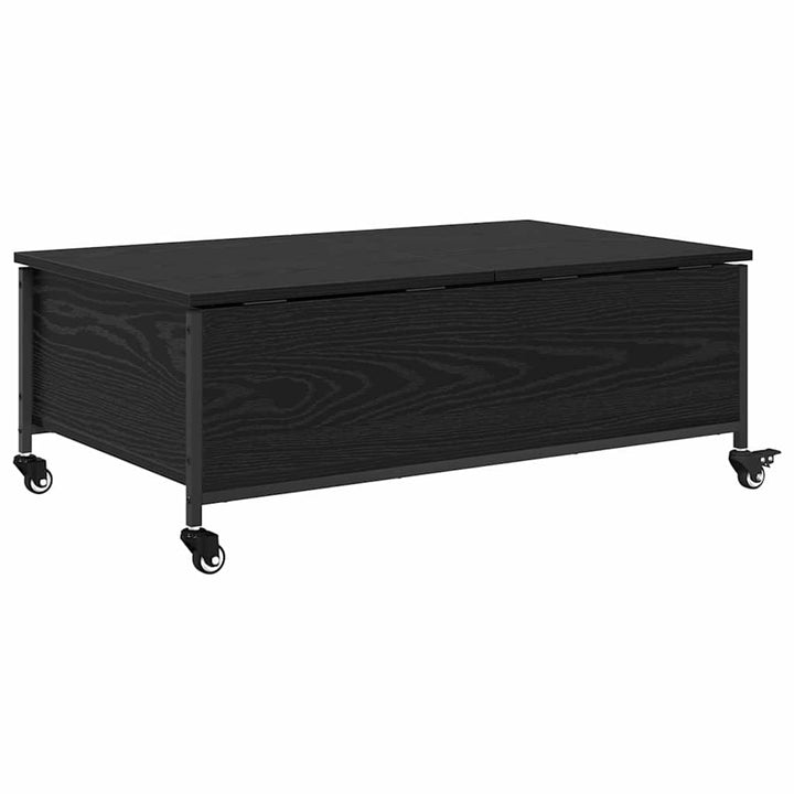 Sofabord Sort eg 91 x 55 x 32 cm Konstrueret træ