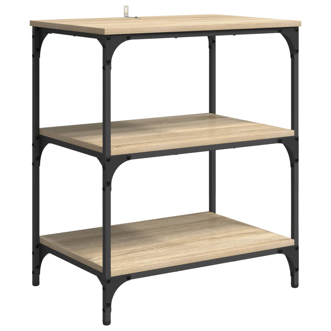 Køkkenvogn Sonoma eg 60 x 41 x 76 cm Konstrueret træ