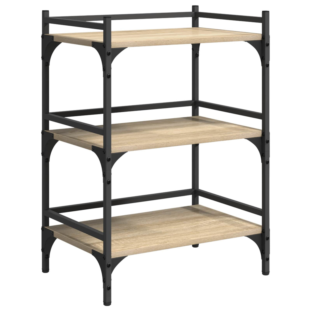 Køkkenvogn Sonoma eg 50 x 35 x 75,5 cm Konstrueret træ