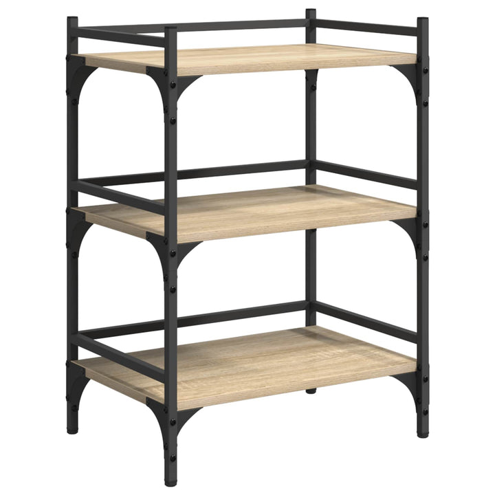 Køkkenvogn Sonoma eg 50 x 35 x 75,5 cm Konstrueret træ