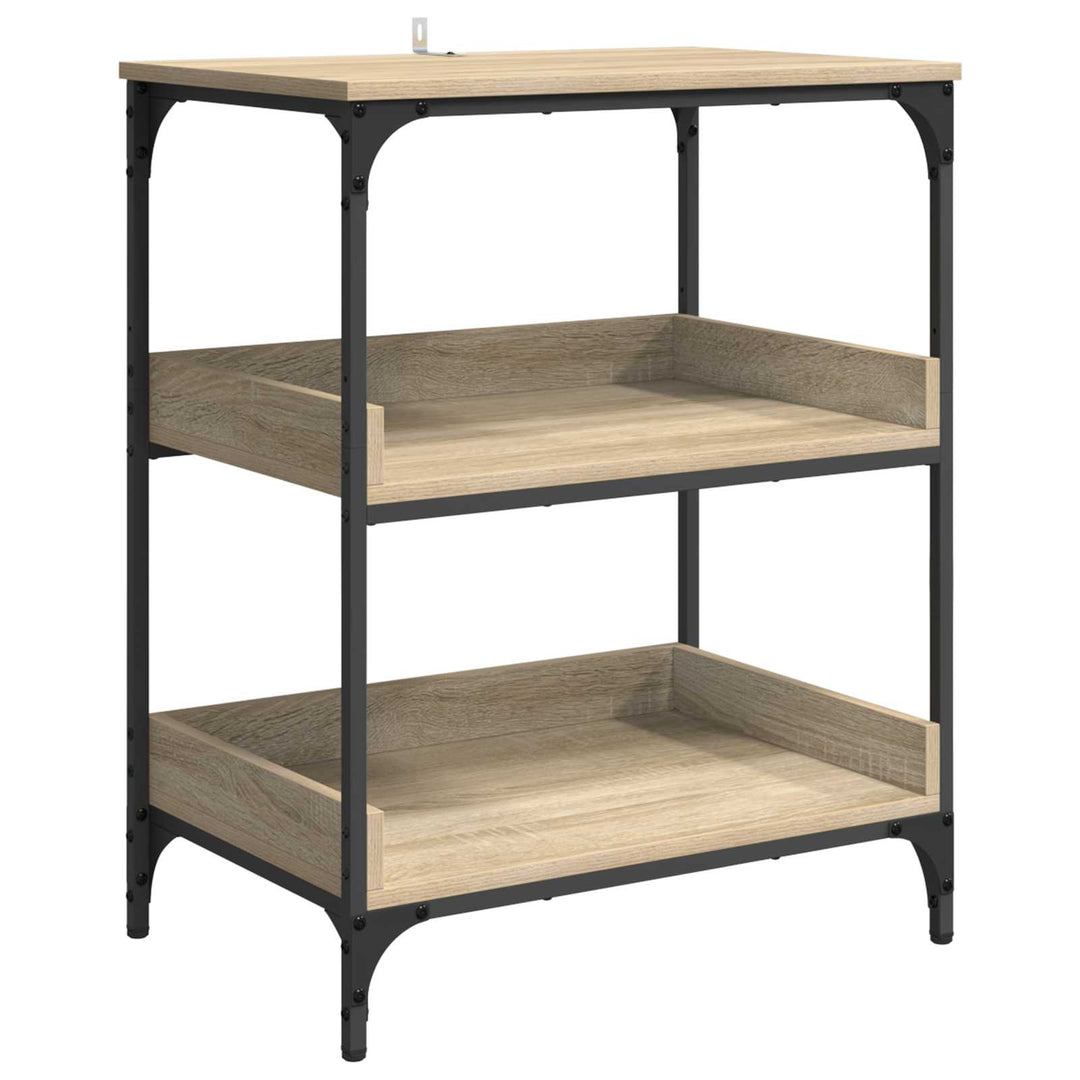 Køkkenvogn Sonoma eg 60 x 41 x 80,5 cm Konstrueret træ