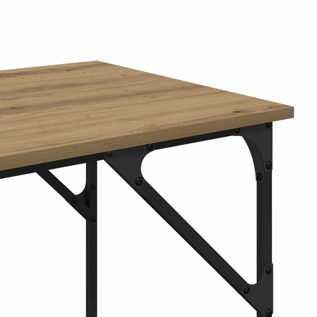 Bord Artisan Egetræ 120 x 50 x 75 cm Konstrueret træ