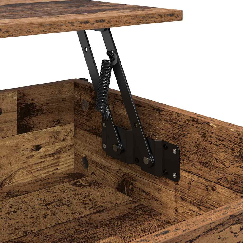Sofabord Gammelt træ 100 x 55 x 48.5 cm Konstrueret træ