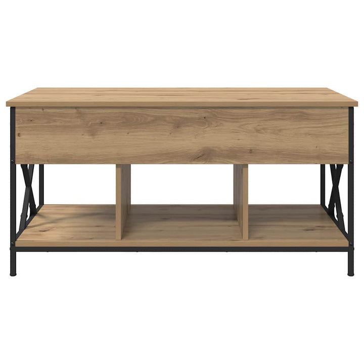 Sofabord Artisan Egetræ 100 x 55 x 48.5 cm Konstrueret træ