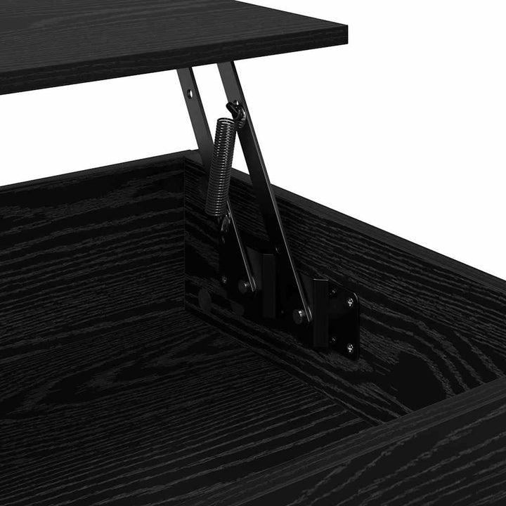 Sofabord Sort eg 70x50x50cm Konstrueret træ