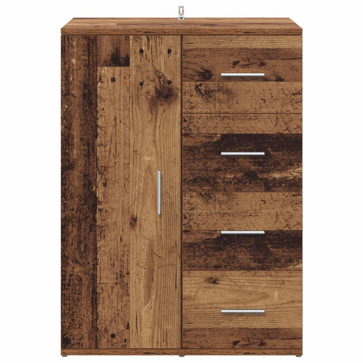Sideboard Gammelt træ 59 x 39 x 80 cm Konstrueret træ