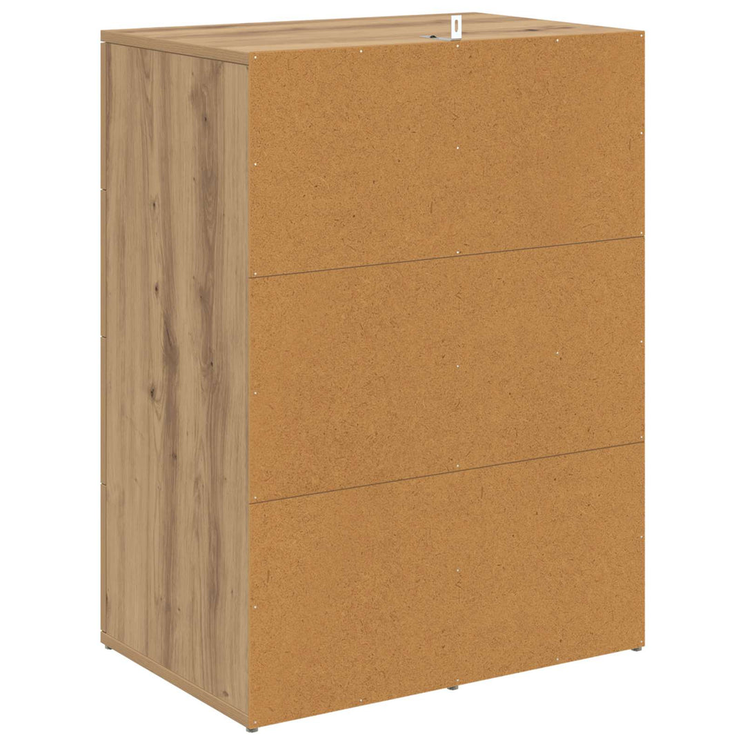 Sideboard Artisan Egetræ 59 x 39 x 80 cm Konstrueret træ