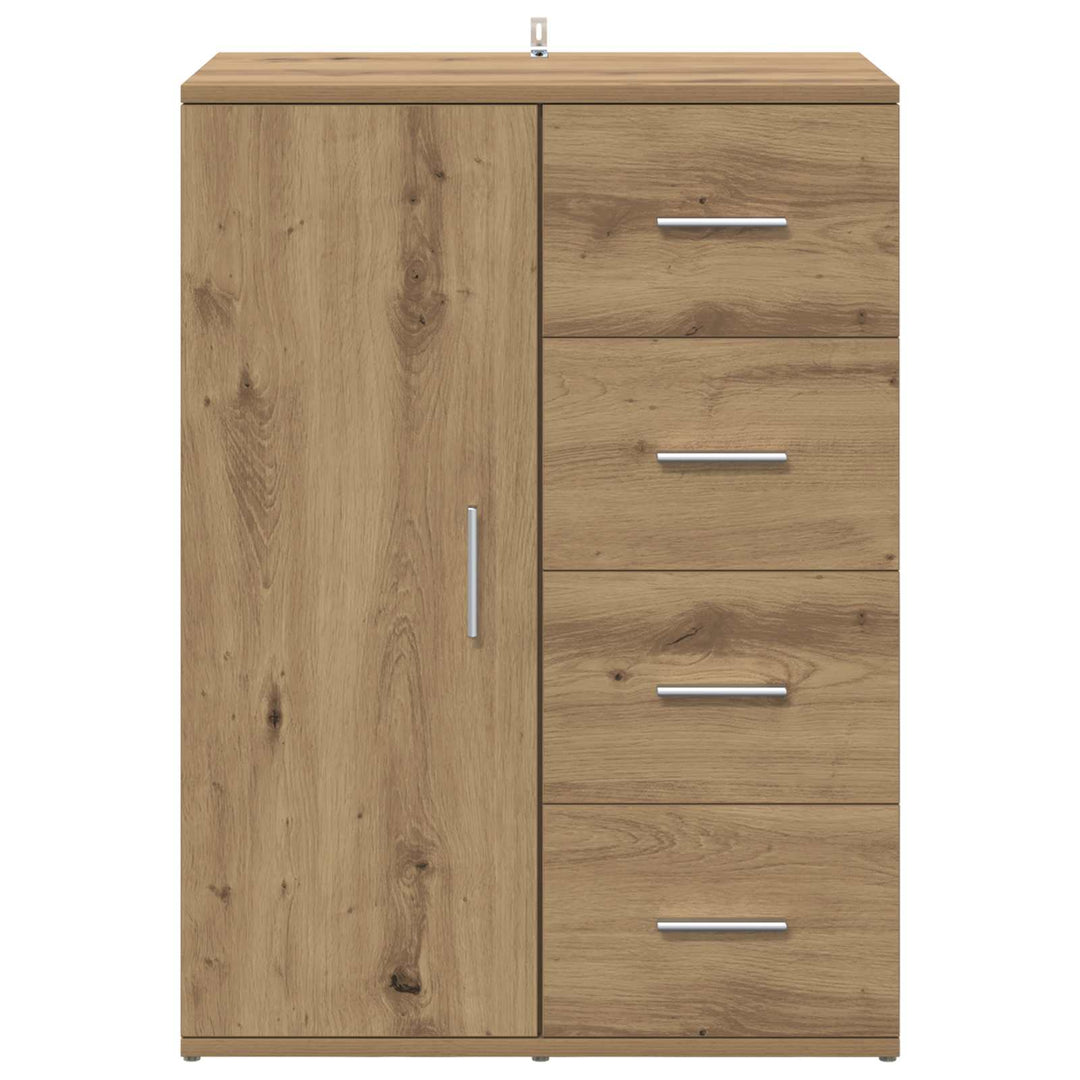 Sideboard Artisan Egetræ 59 x 39 x 80 cm Konstrueret træ