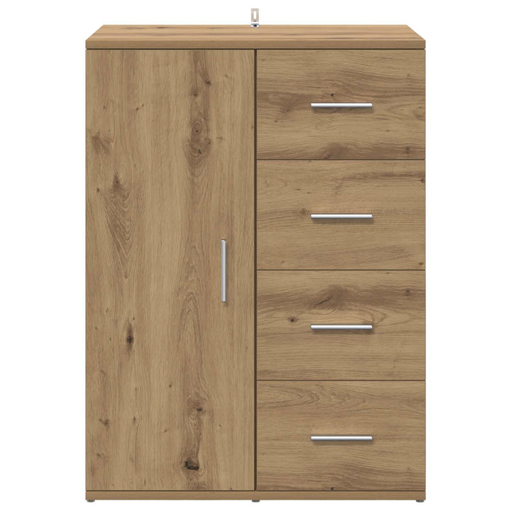 Sideboard Artisan Egetræ 59 x 39 x 80 cm Konstrueret træ