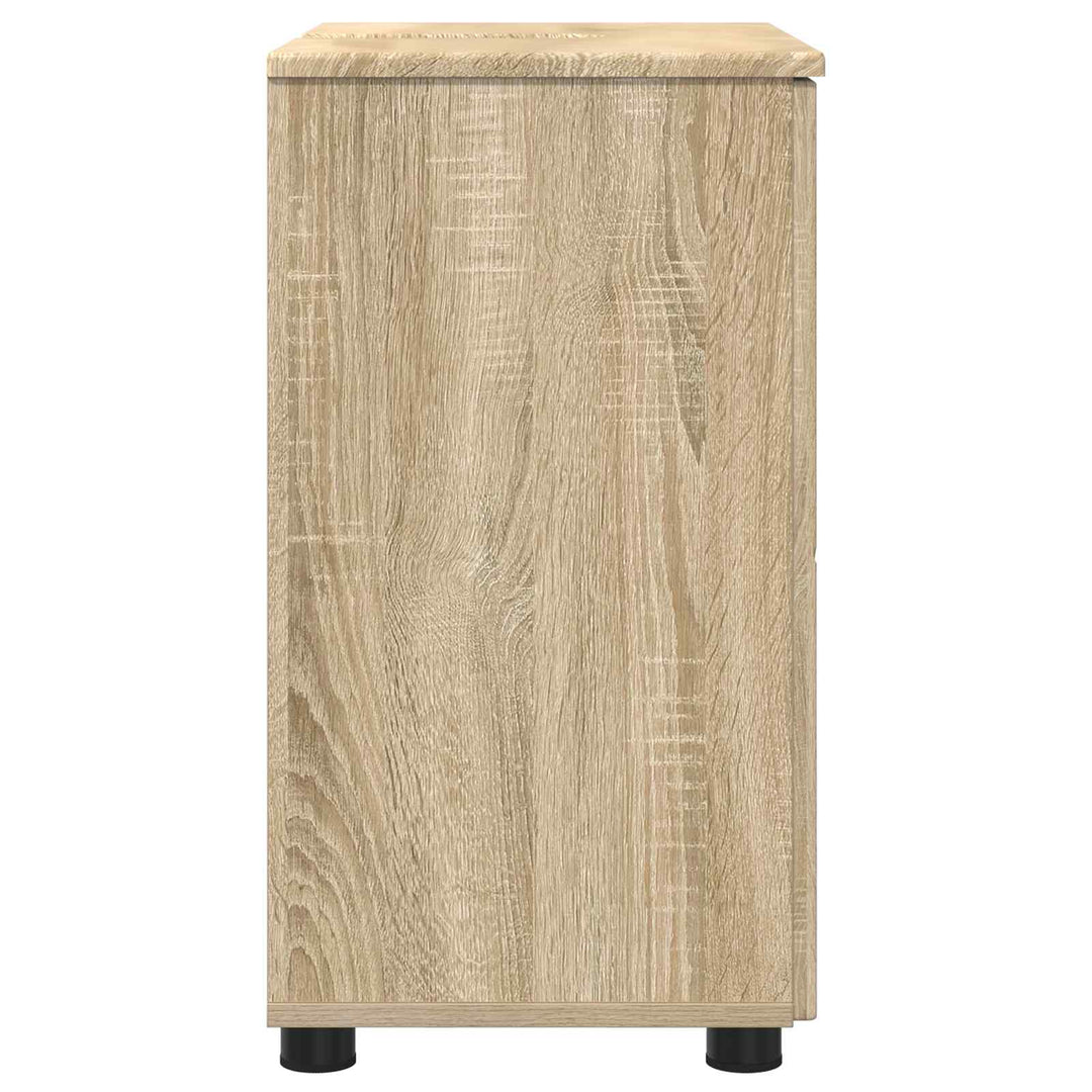 Badeværelsesskab med opbevaring Sonoma eg 61 x 35 x 64 cm