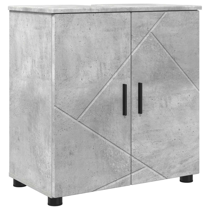 Badeværelsesskab med opbevaring Beton Grå 61 x 35 x 64 cm