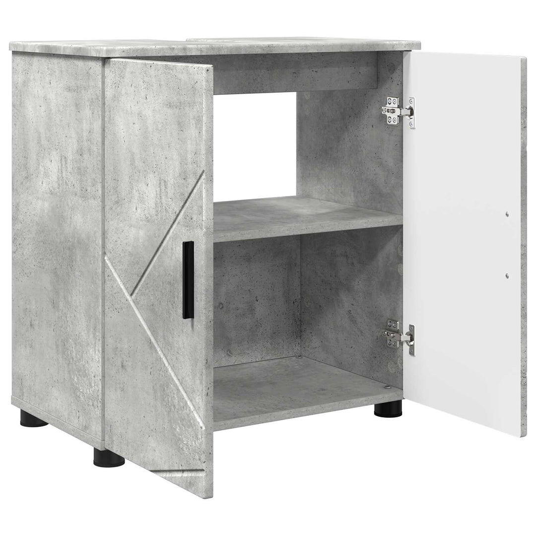 Badeværelsesskab med opbevaring Beton Grå 61 x 35 x 64 cm