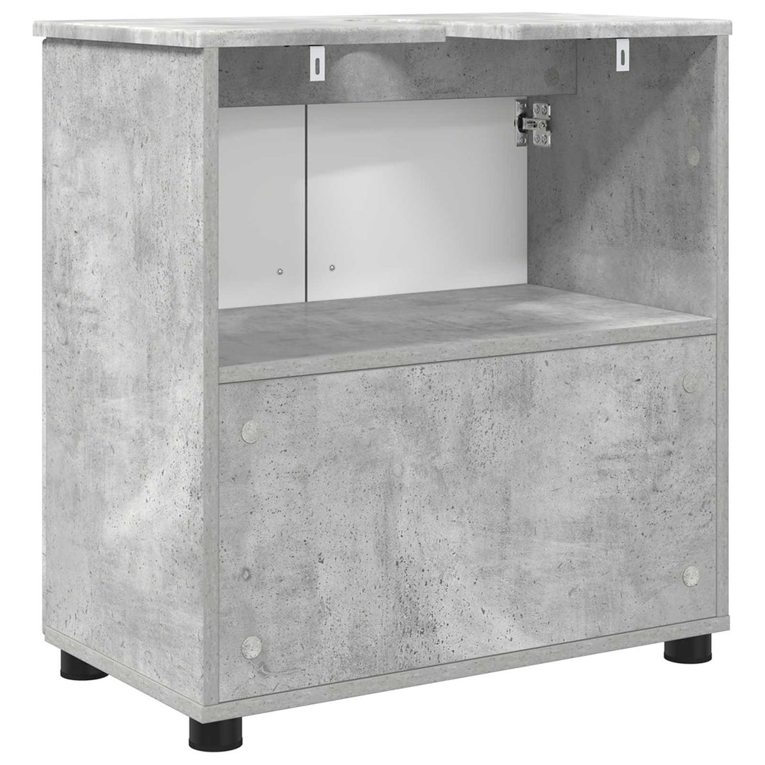 Badeværelsesskab med opbevaring Beton Grå 61 x 35 x 64 cm