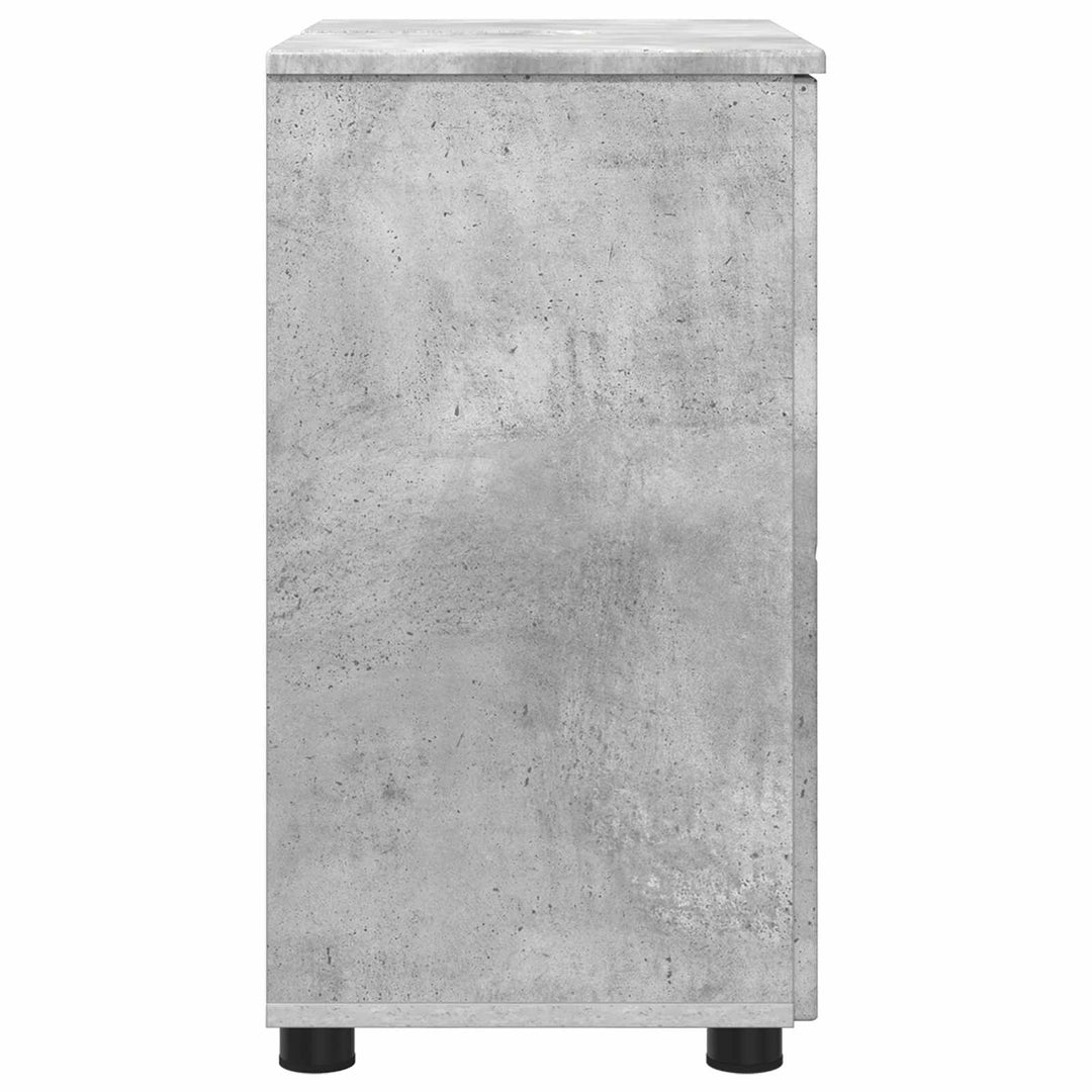 Badeværelsesskab med opbevaring Beton Grå 61 x 35 x 64 cm