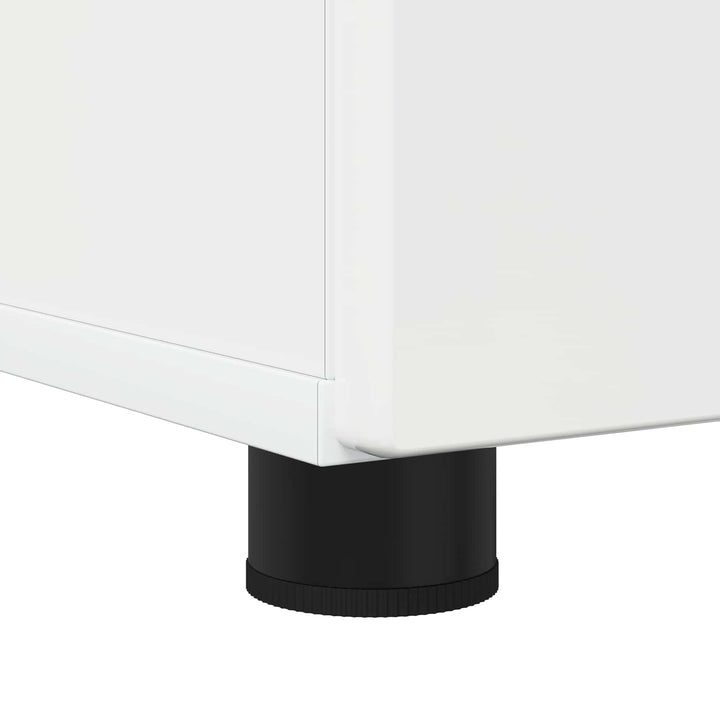 Badeværelsesskab Høj gloss hvid 61 x 35 x 64 cm