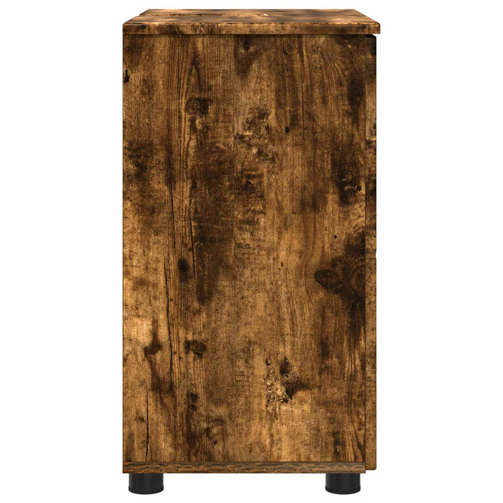 Badeværelsesskab med opbevaring Røget eg 61 x 35 x 64 cm
