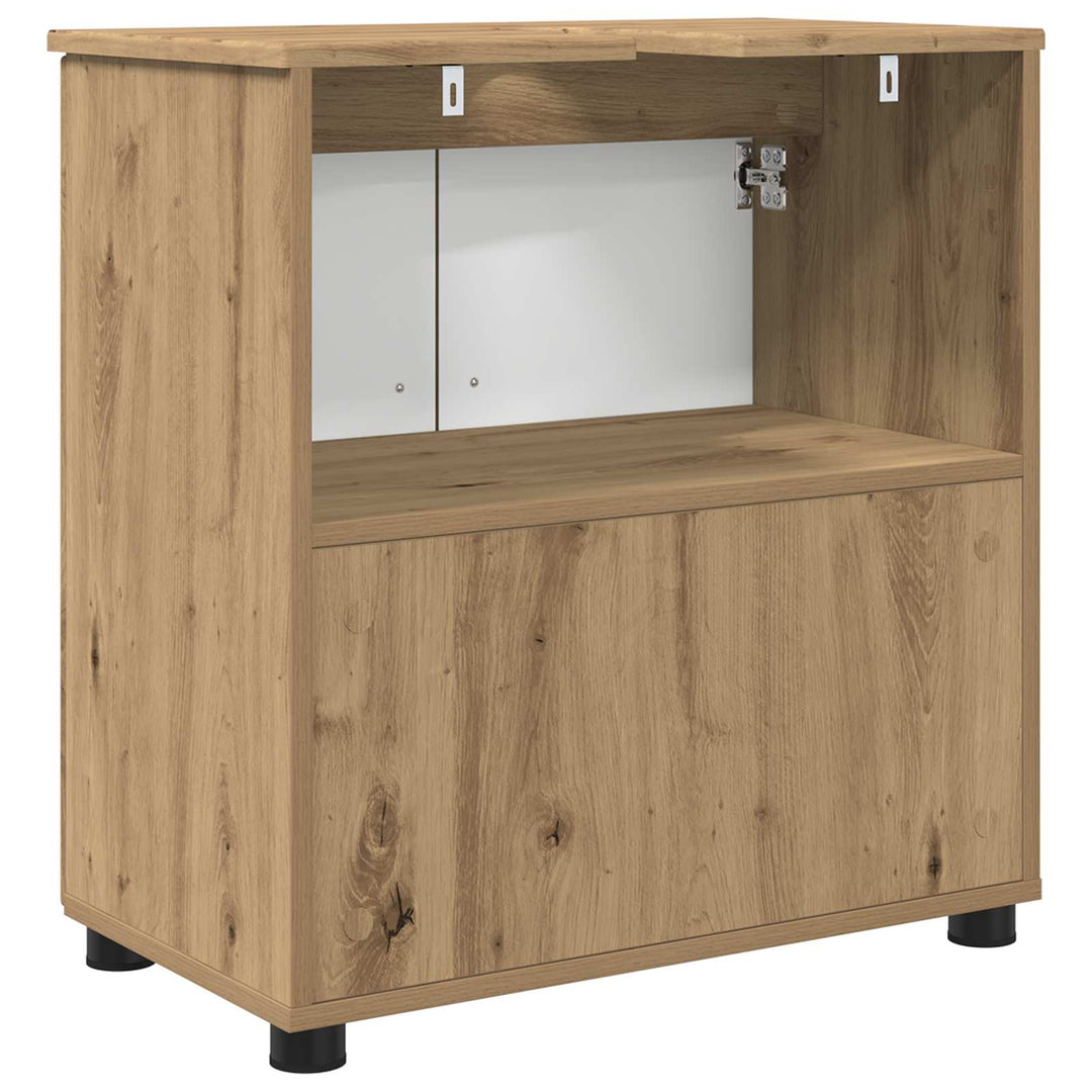 Badeværelsesskab med opbevaring Artisan Egetræ 61 x 35 x 64 cm