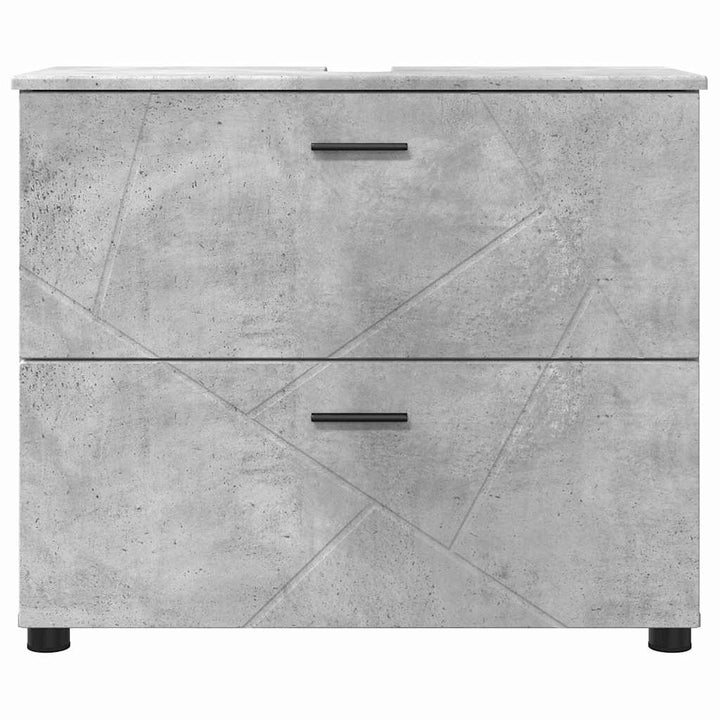 Badeværelsesskab Beton Grå 76,5 x 35 x 64 cm