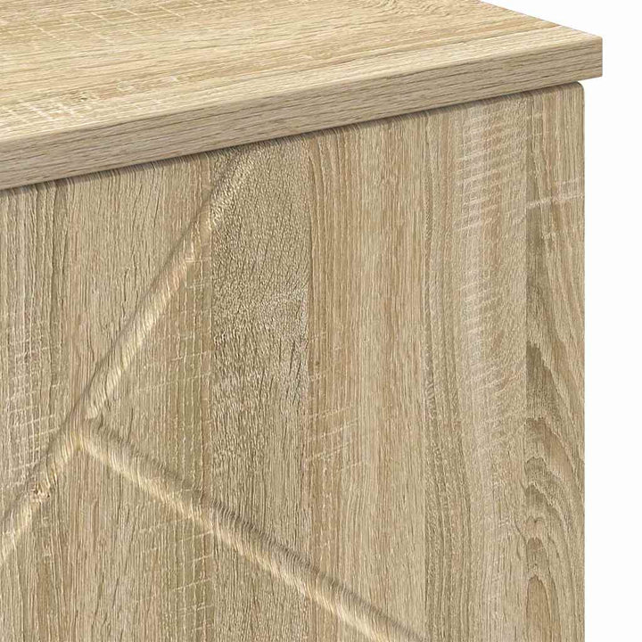 Badeværelsesskab med opbevaring Sonoma eg 60 x 35 x 80 cm