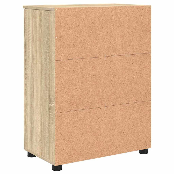 Badeværelsesskab med opbevaring Sonoma eg 60 x 35 x 80 cm