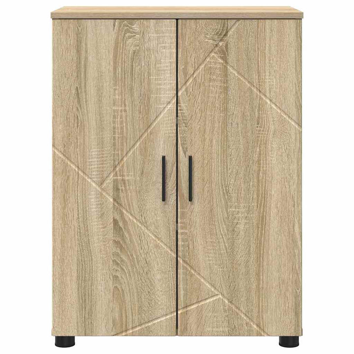 Badeværelsesskab med opbevaring Sonoma eg 60 x 35 x 80 cm