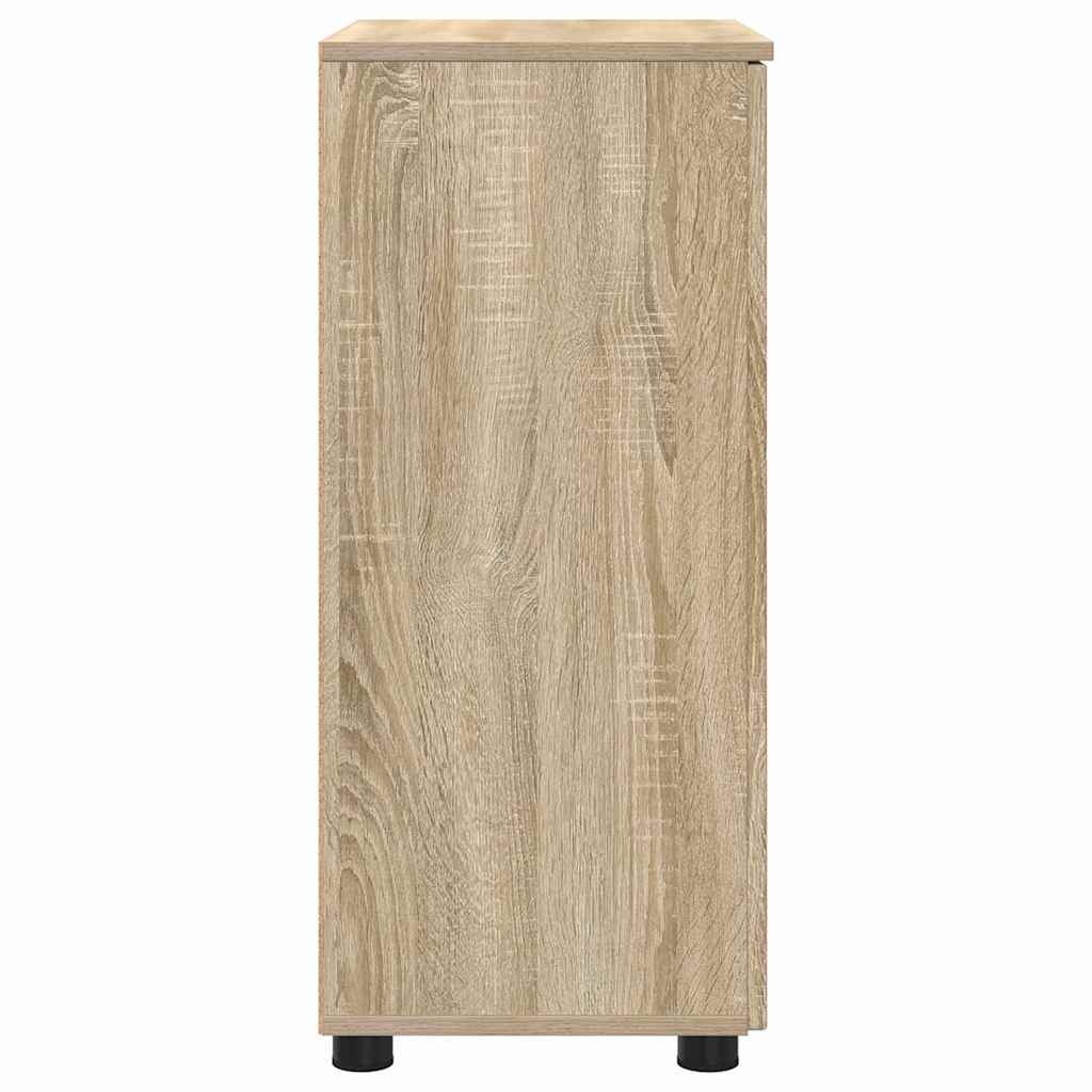 Badeværelsesskab med opbevaring Sonoma eg 60 x 35 x 80 cm