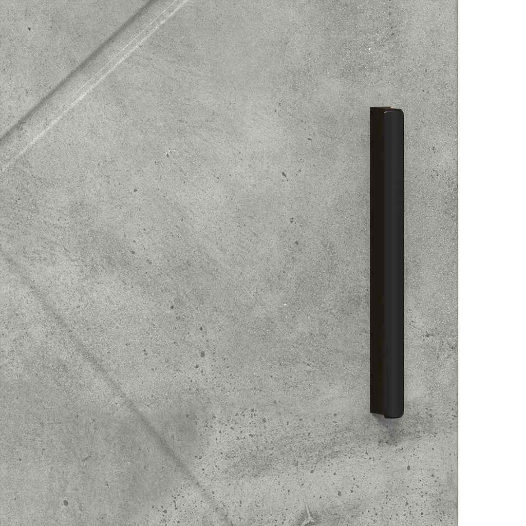 Badeværelsesskab Beton Grå 60 x 35 x 80 cm